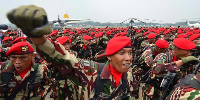 Syarat Masuk TNI Angkatan Darat Kopassus Indonesia 